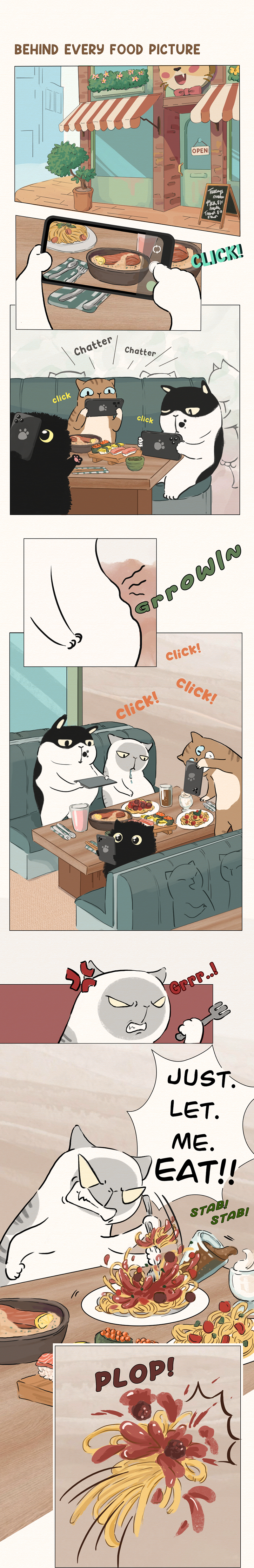 Webtoon Singapore: Cat These Days Episode 2